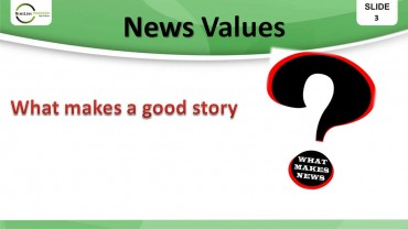 Webinar on “News Values” 12-02-2015