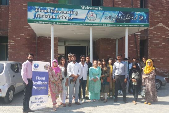  Media Foundation360 visited Flood Forecasting Division of the Pakistan Meteorological Department in Lahore